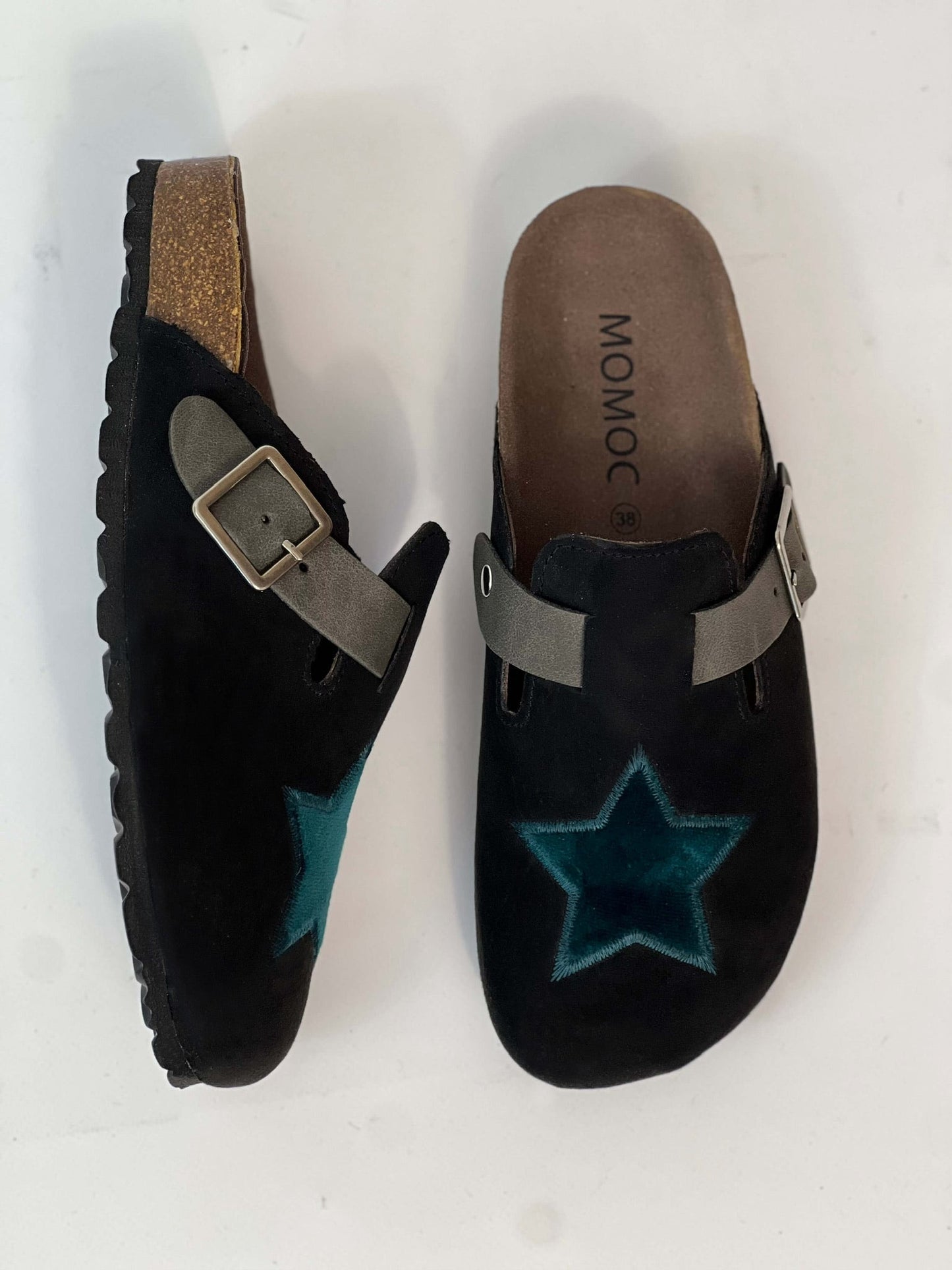 Zuecos A Star Blue