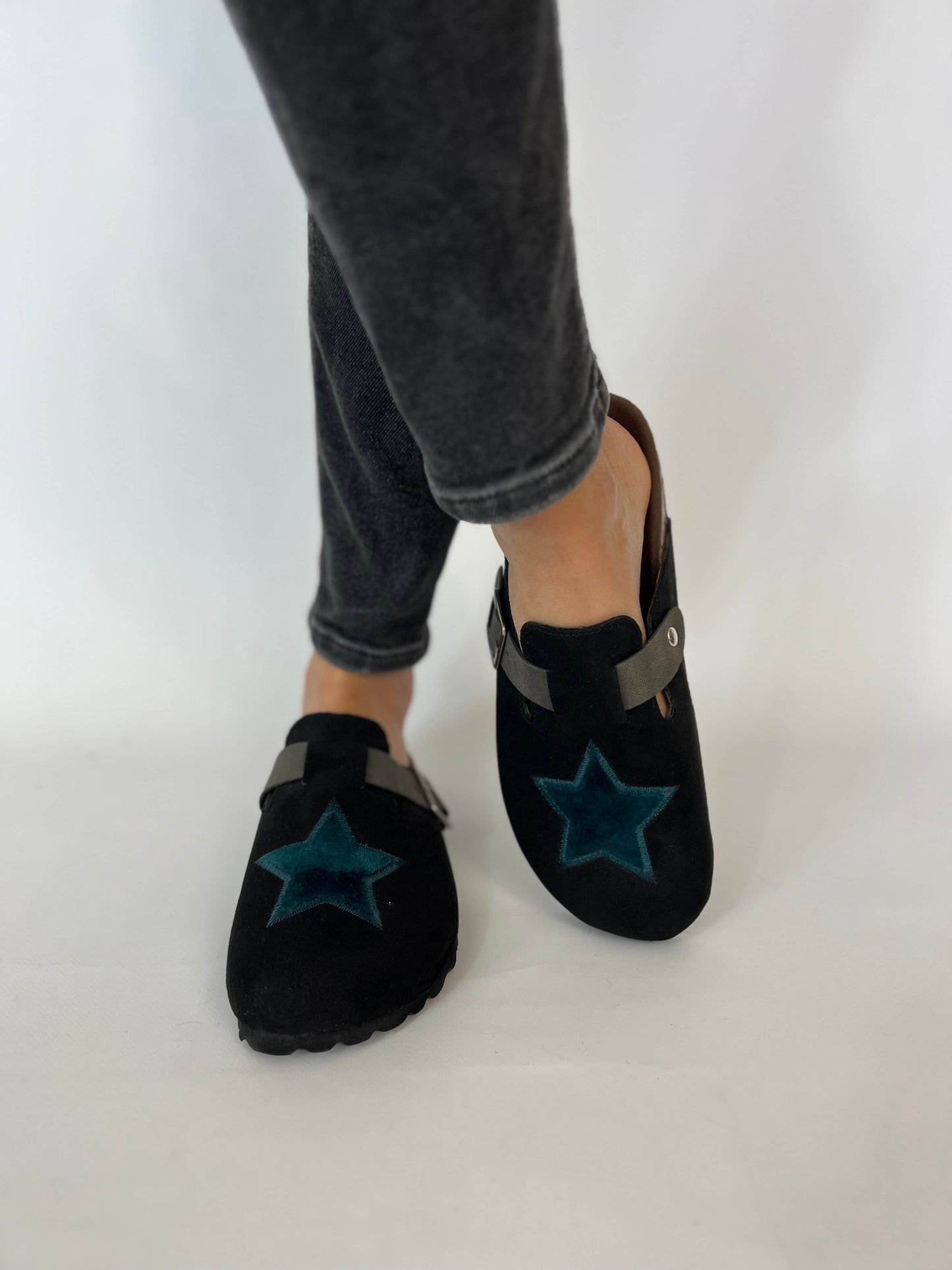 Zuecos A Star Blue