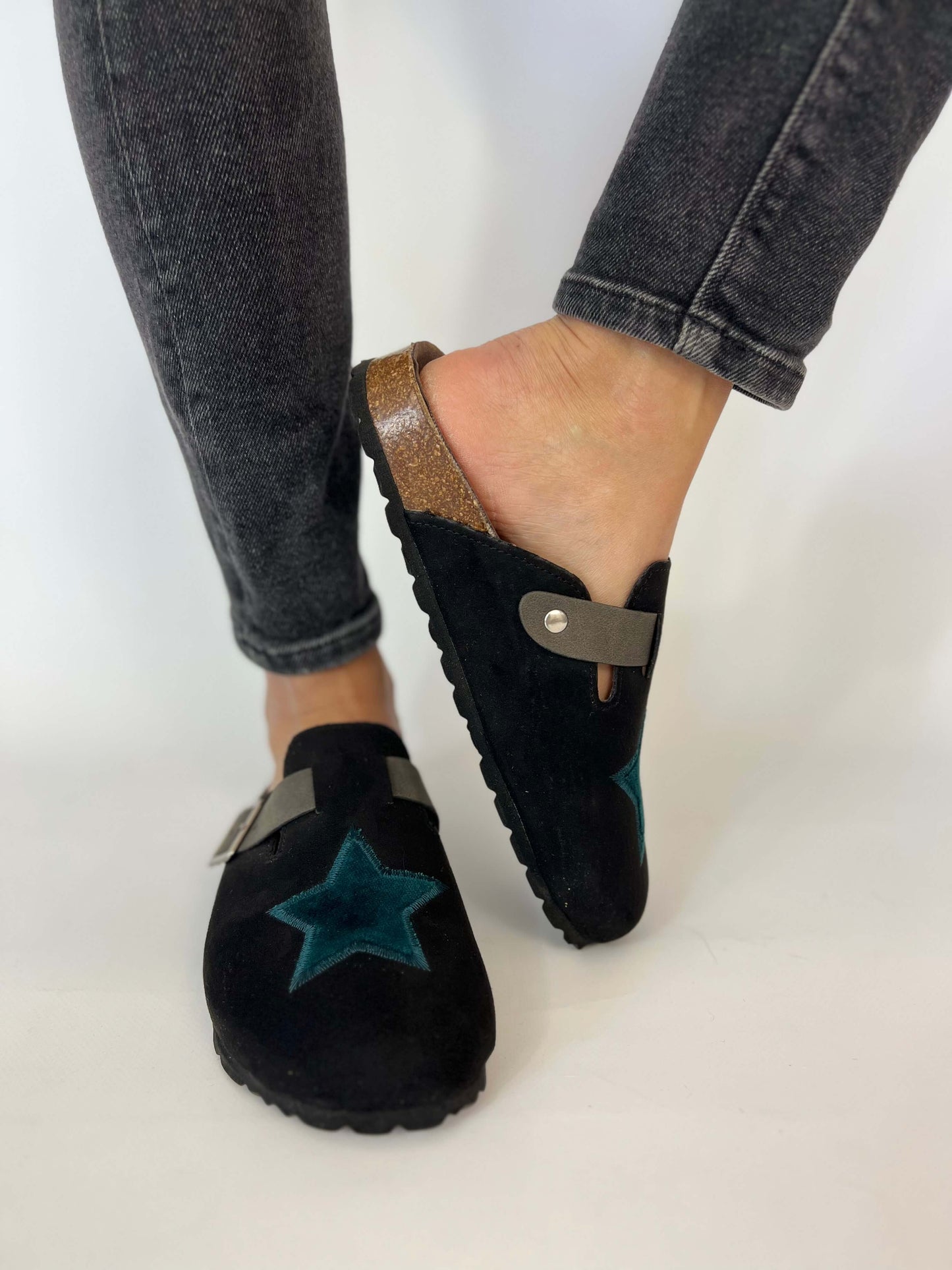 Zuecos A Star Blue