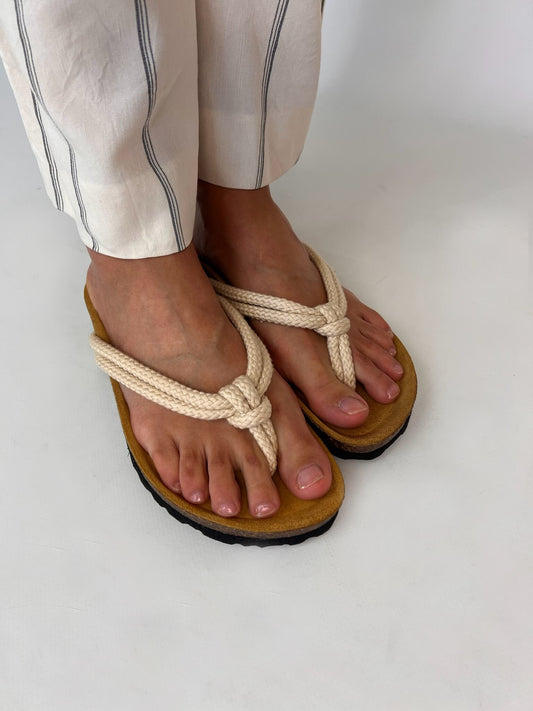 Sandalias Jávea natural