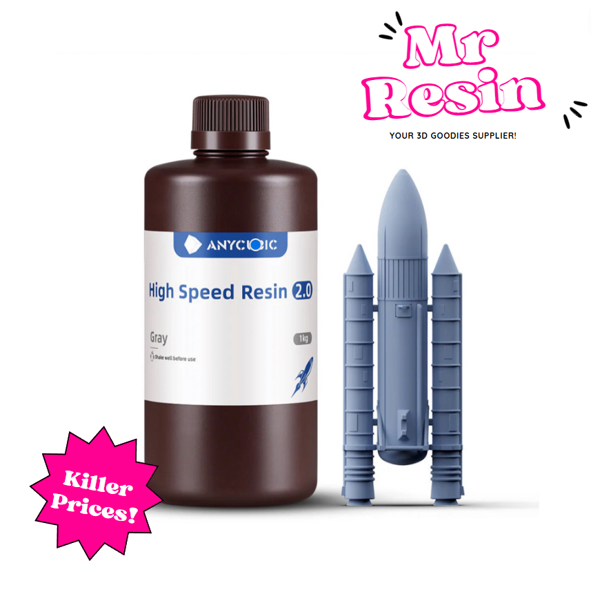 Resina alta velocidad Anycubic High Speed 2.0 1 kg