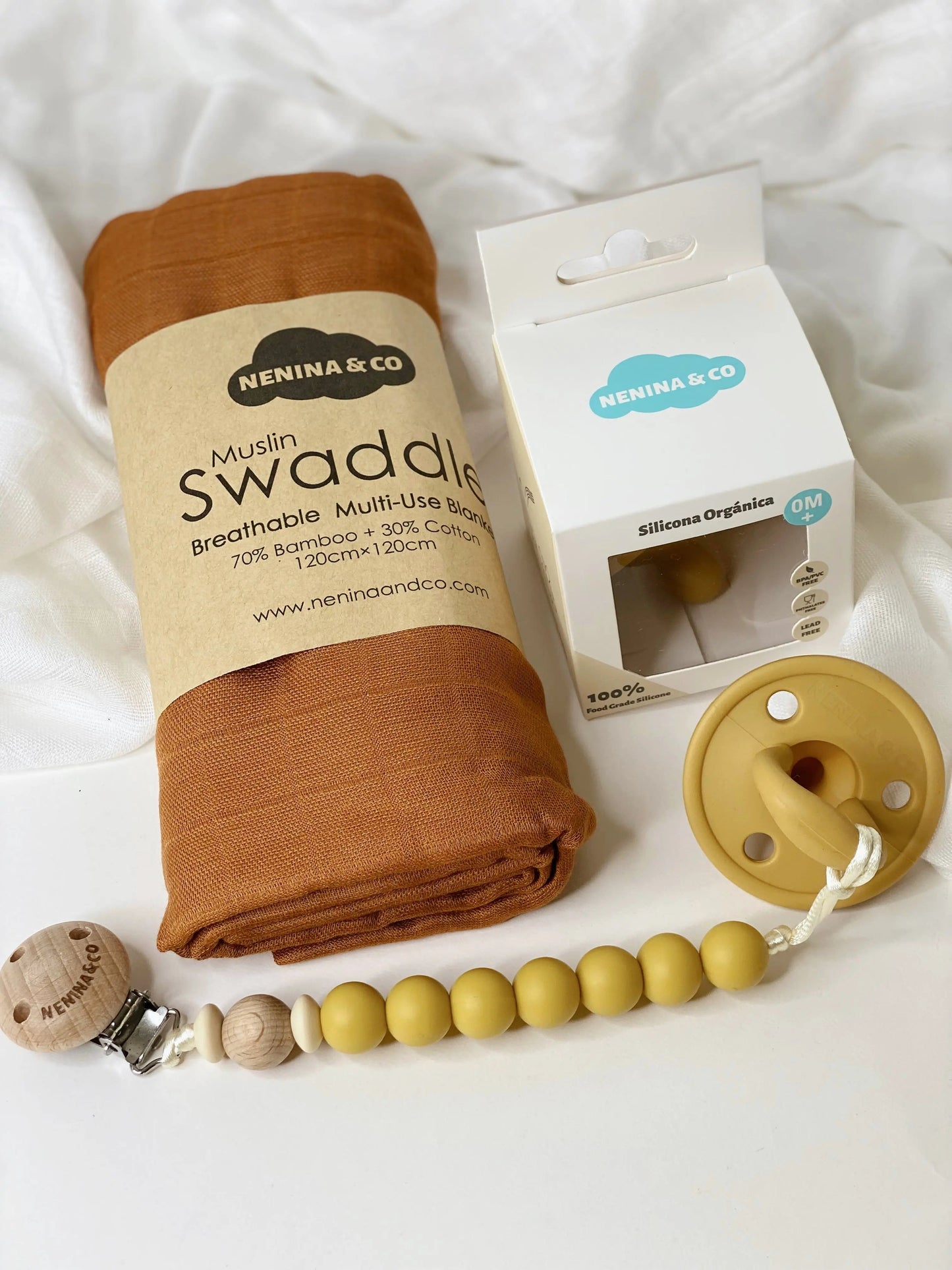 Muselina Ocre Nenina & Co