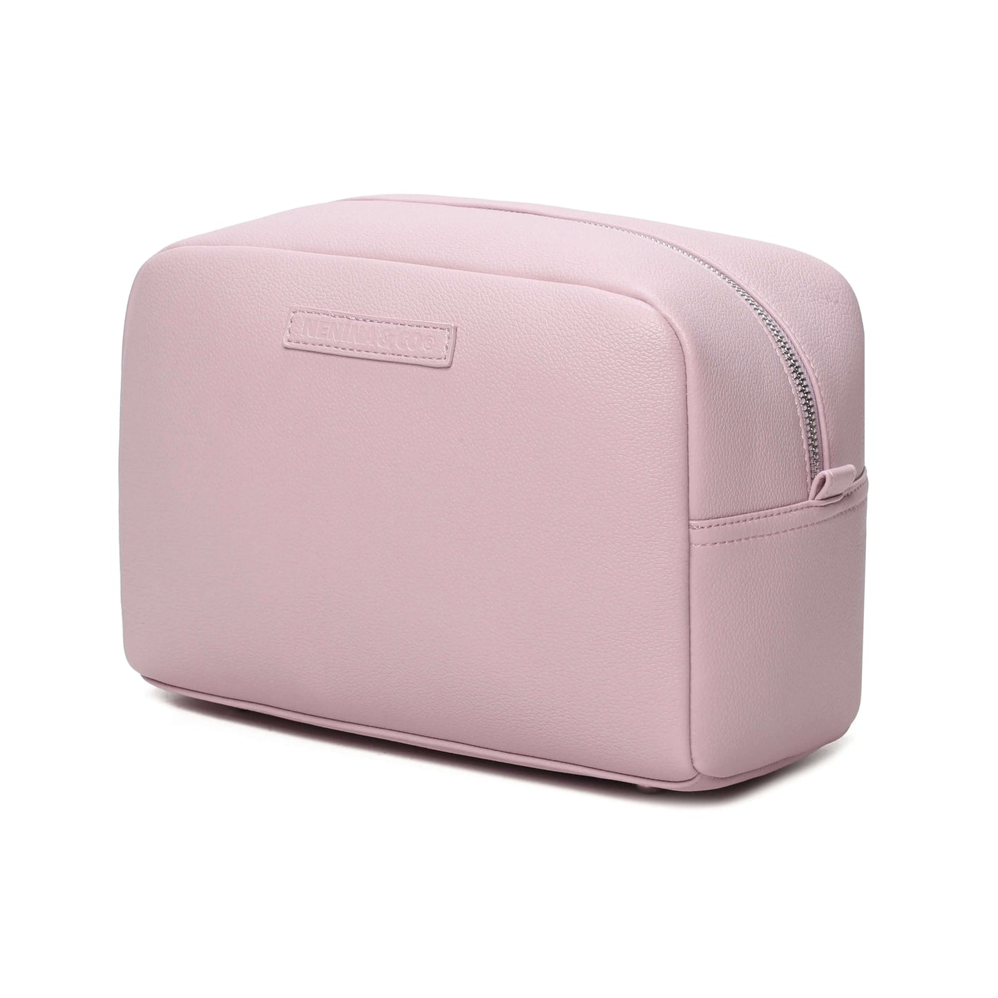 Neceser para Bebé de Eco Piel MIREM Rosa pálido | Organizador Elegante Nenina & Co