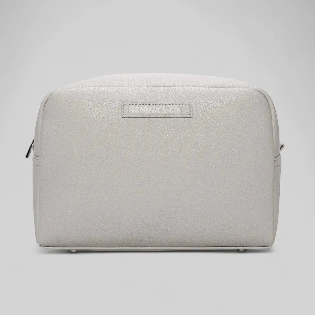 Neceser para Bebé de Eco Piel MIREM Gris| Organizador Elegante Nenina & Co