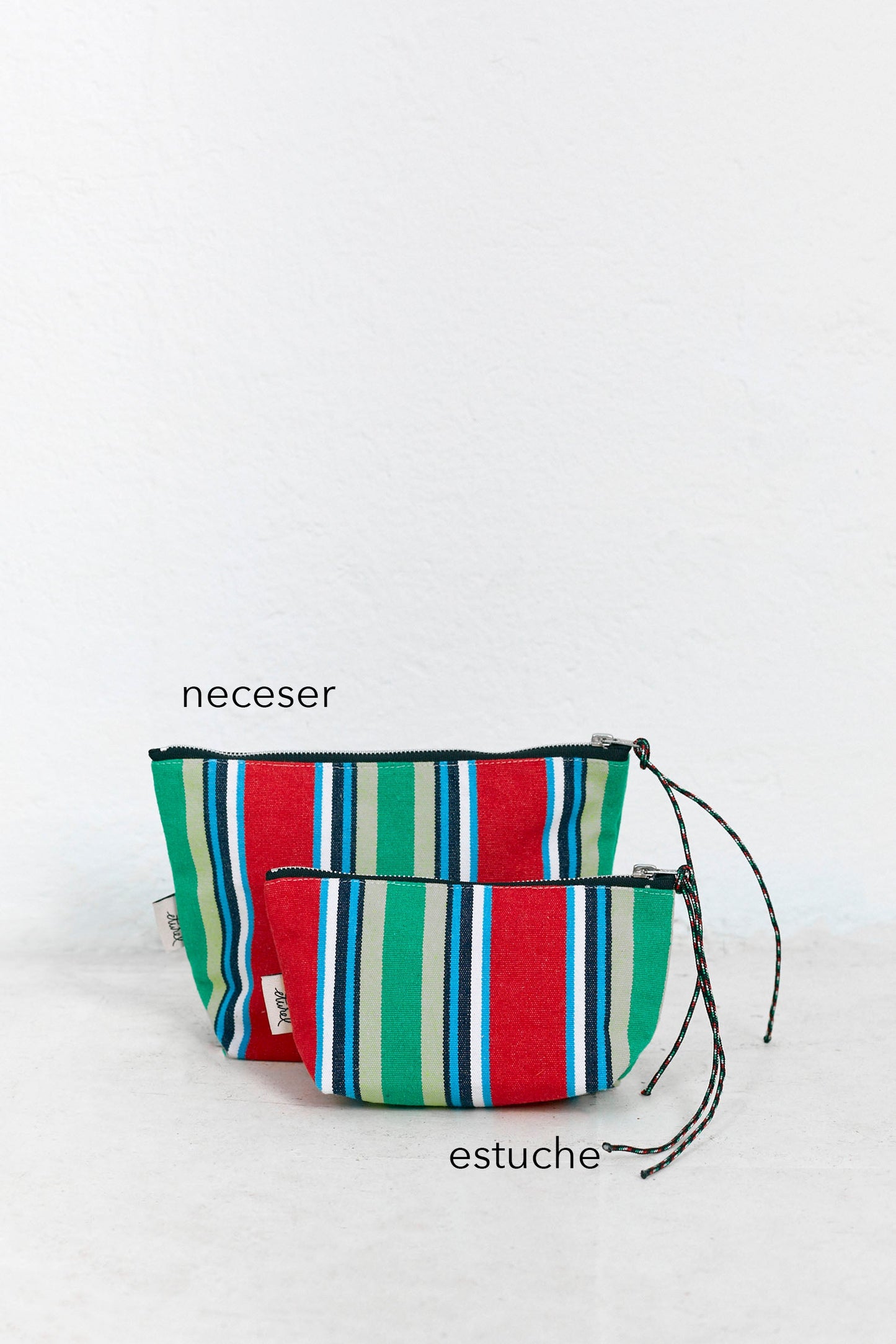 Neceser/estuche lona hamaca rojo