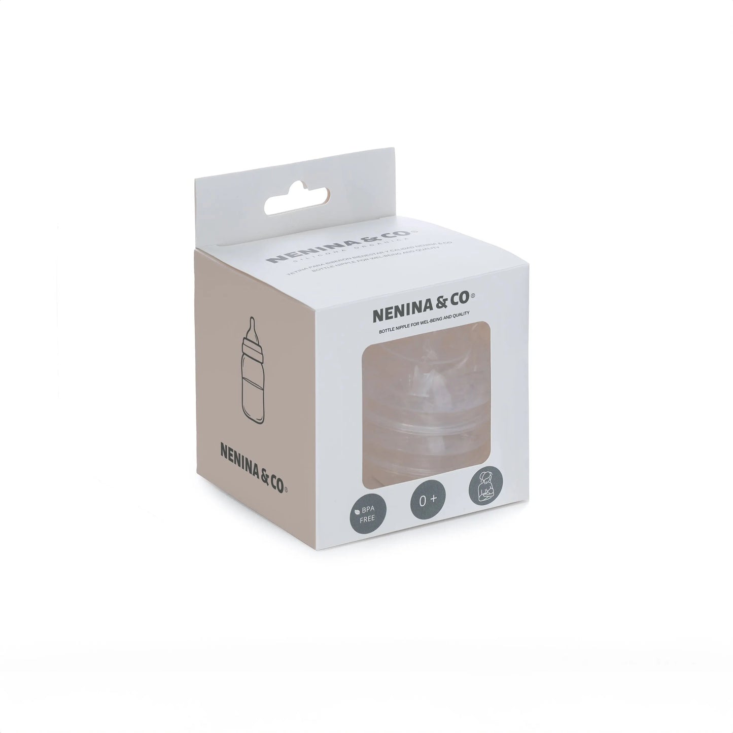 Nenina & Co Pack 4 Tetinas Flujo variable de repuesto