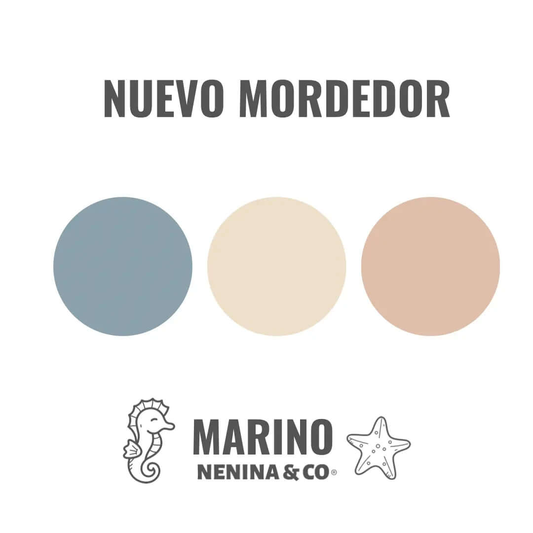 New Mordedor Marino Nenina & Co 100 % Silicona Orgánica