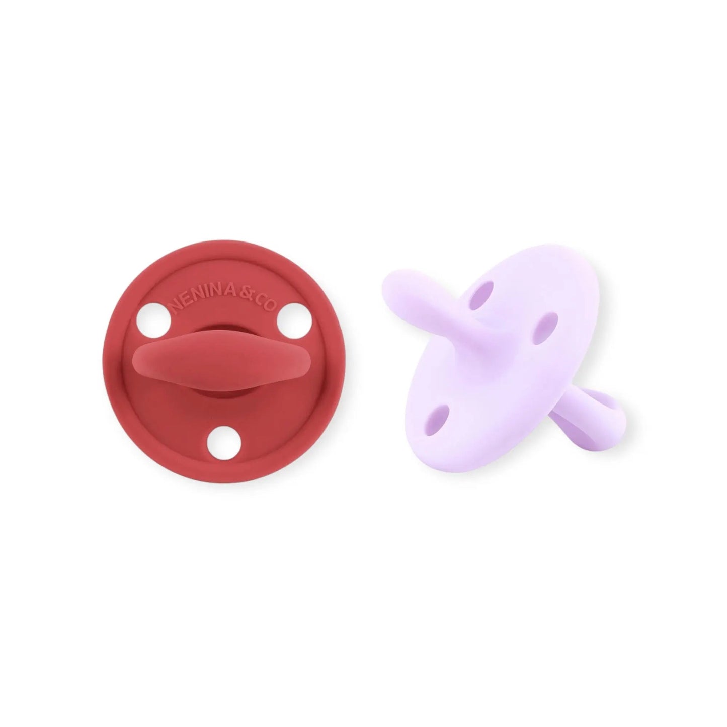 Nuevo Pack 2 Chupetes DIAMOND FS Tetina Fisiológica | Silicona Orgánica Nenina & Co