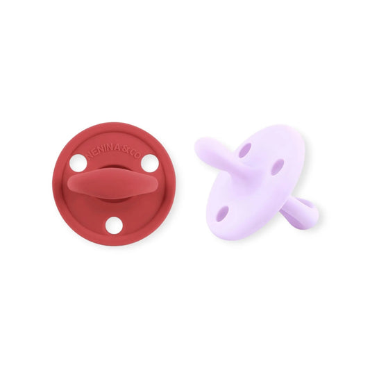 Nuevo Pack 2 Chupetes DIAMOND FS Tetina Fisiológica | Silicona Orgánica Nenina & Co