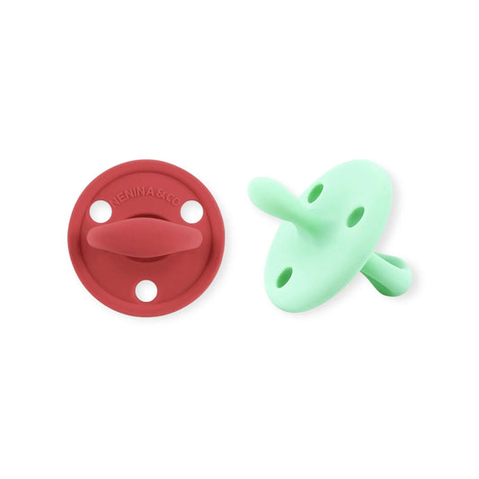 Nuevo Pack 2 Chupetes DIAMOND FS Tetina Fisiológica | Silicona Orgánica Nenina & Co