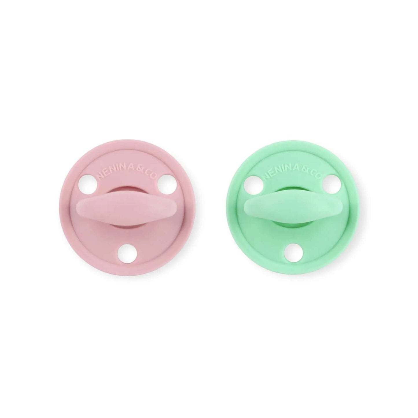 Nuevo Pack 2 Chupetes DIAMOND FS Tetina Fisiológica | Silicona Orgánica Nenina & Co