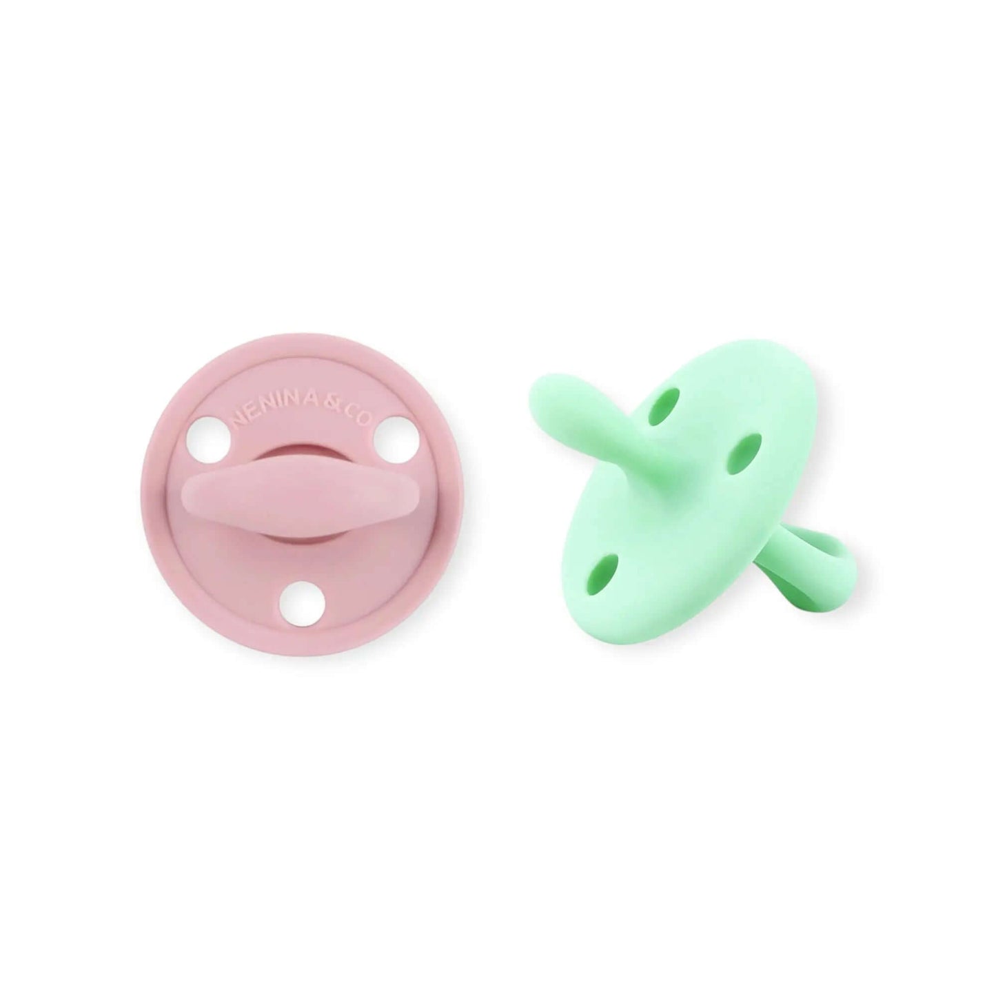 Nuevo Pack 2 Chupetes DIAMOND FS Tetina Fisiológica | Silicona Orgánica Nenina & Co