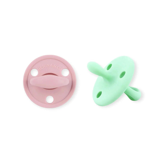 Nuevo Pack 2 Chupetes DIAMOND FS Tetina Fisiológica | Silicona Orgánica Nenina & Co