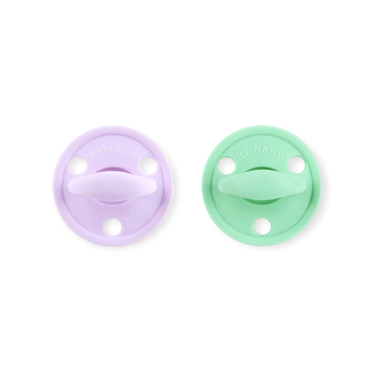 Nuevo Pack 2 Chupetes DIAMOND FS Tetina Fisiológica | Silicona Orgánica Nenina & Co