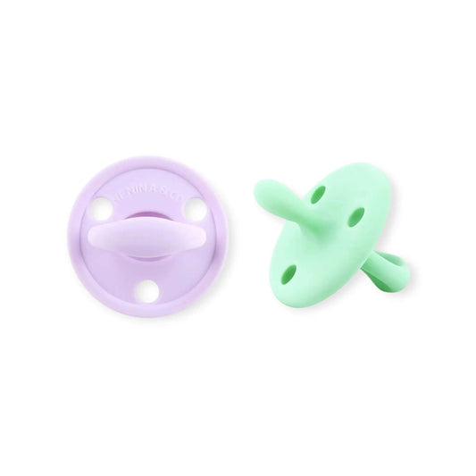 Nuevo Pack 2 Chupetes DIAMOND FS Tetina Fisiológica | Silicona Orgánica Nenina & Co