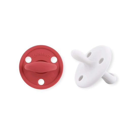 Nuevo Pack 2 Chupetes DIAMOND FS Tetina Fisiológica | Silicona Orgánica Nenina & Co