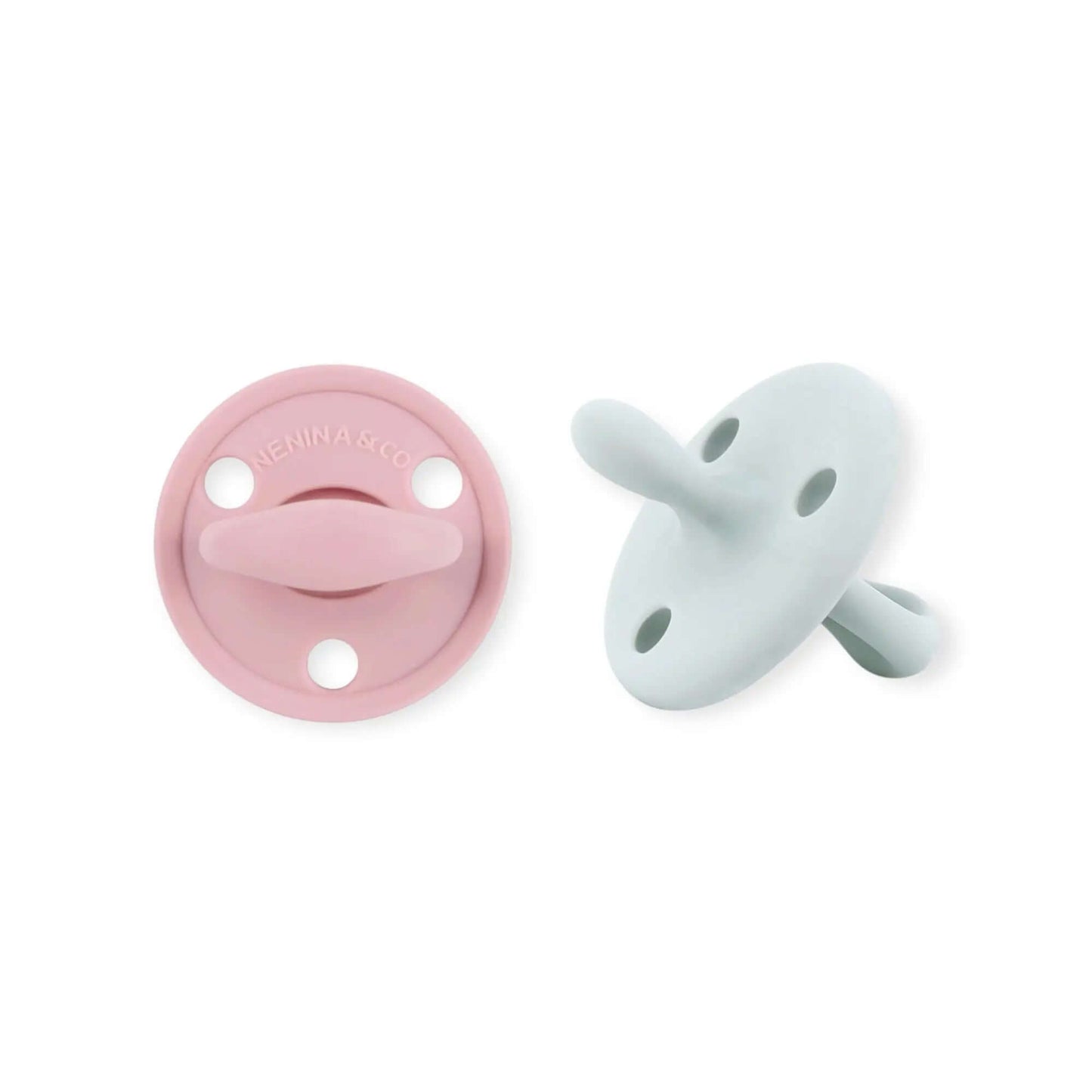 Nuevo Pack 2 Chupetes DIAMOND FS Tetina Fisiológica | Silicona Orgánica Nenina & Co