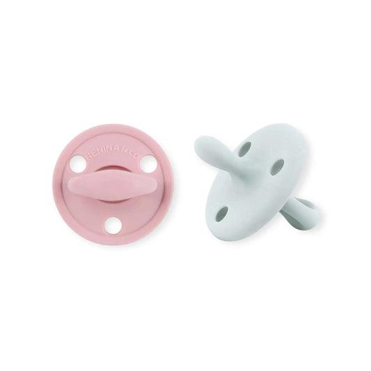 Nuevo Pack 2 Chupetes DIAMOND FS Tetina Fisiológica | Silicona Orgánica Nenina & Co