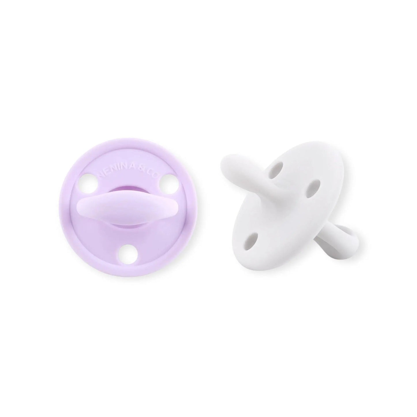 Nuevo Pack 2 Chupetes DIAMOND FS Tetina Fisiológica | Silicona Orgánica Nenina & Co