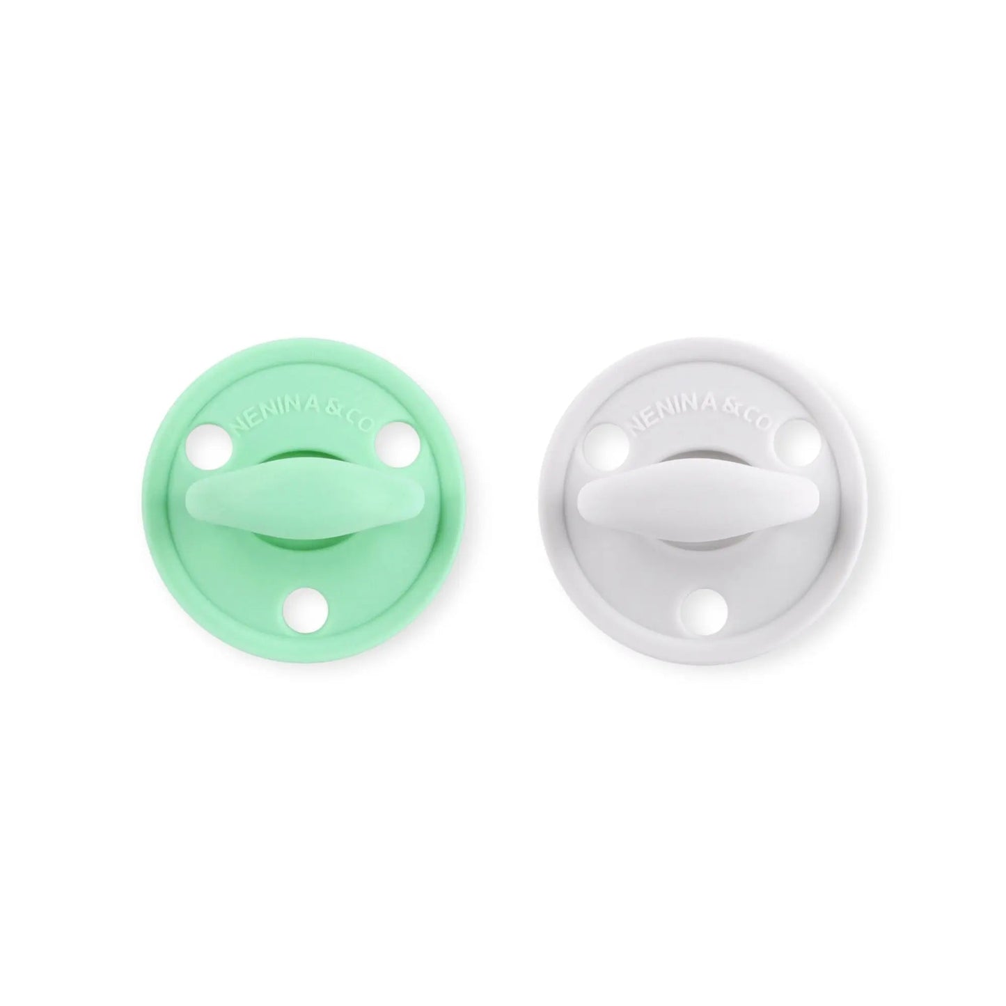 Nuevo Pack 2 Chupetes DIAMOND FS Tetina Fisiológica | Silicona Orgánica Nenina & Co