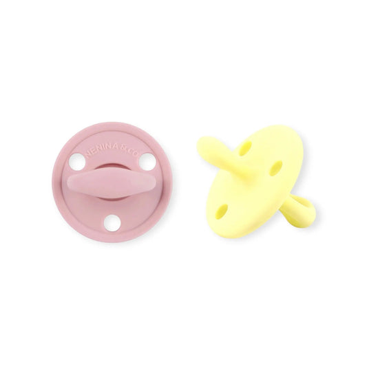 Nuevo Pack 2 Chupetes DIAMOND FS Tetina Fisiológica | Silicona Orgánica Nenina & Co