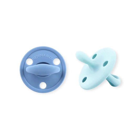 Nuevo Pack 2 Chupetes DIAMOND FS Tetina Fisiológica | Silicona Orgánica Nenina & Co