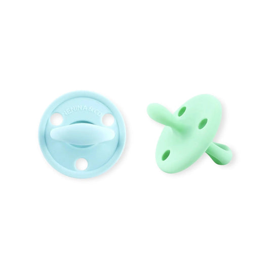 Nuevo Pack 2 Chupetes DIAMOND FS Tetina Fisiológica | Silicona Orgánica Nenina & Co
