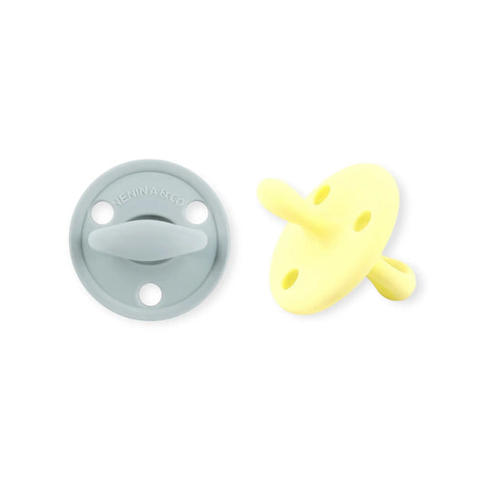 Nuevo Pack 2 Chupetes DIAMOND FS Tetina Fisiológica | Silicona Orgánica Nenina & Co