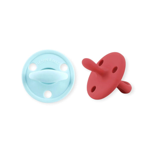 Nuevo Pack 2 Chupetes DIAMOND FS Tetina Fisiológica | Silicona Orgánica Nenina & Co