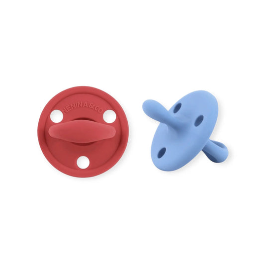 Nuevo Pack 2 Chupetes DIAMOND FS Tetina Fisiológica | Silicona Orgánica Nenina & Co