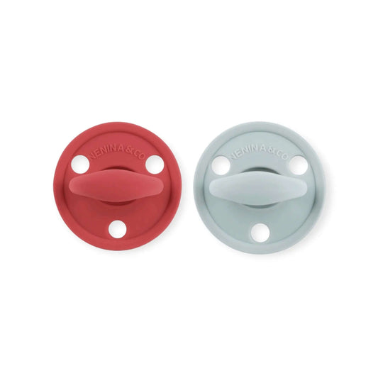 Nuevo Pack 2 Chupetes DIAMOND FS Tetina Fisiológica | Silicona Orgánica Nenina & Co