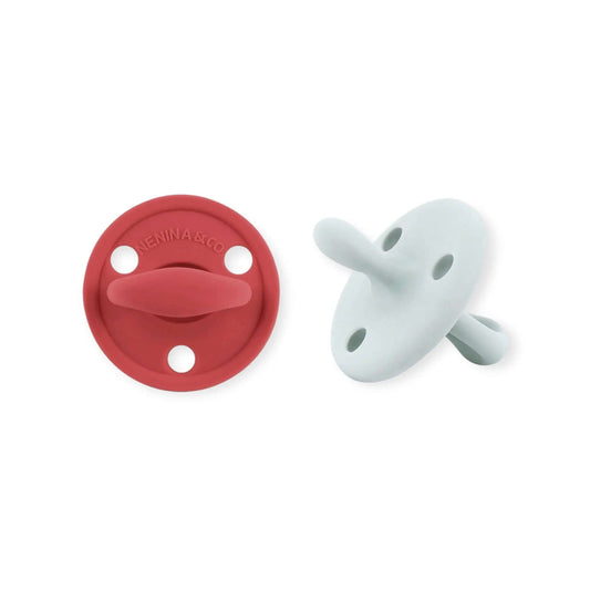Nuevo Pack 2 Chupetes DIAMOND FS Tetina Fisiológica | Silicona Orgánica Nenina & Co