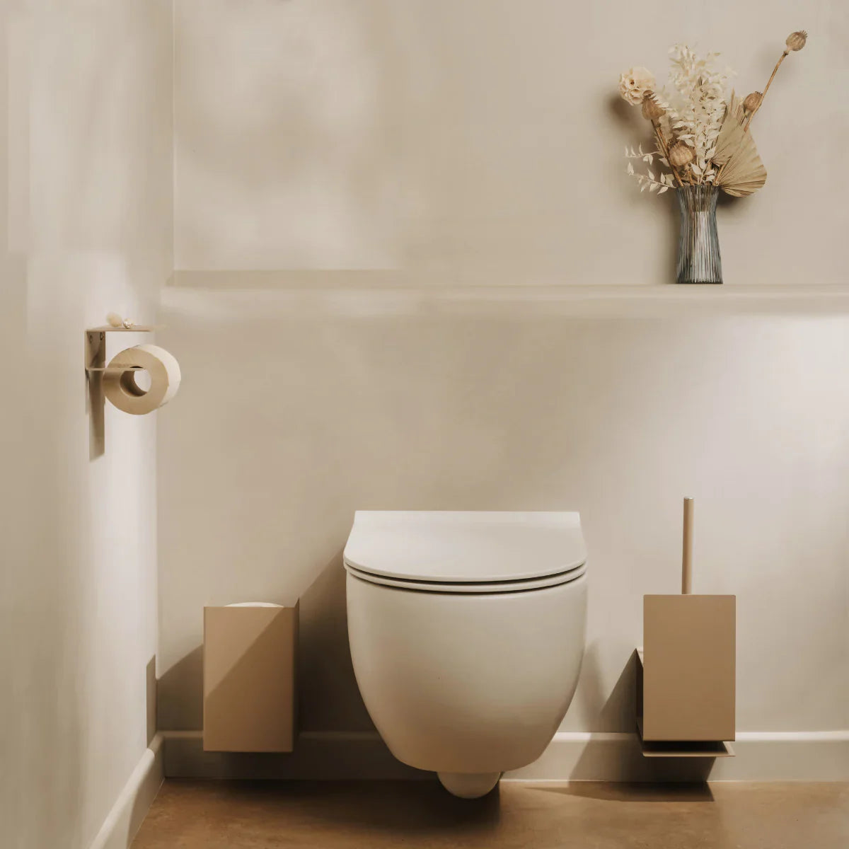 Organizador de Papel Higiénico Amsterdam para almacenar hasta 3 rollos de papel higiénico