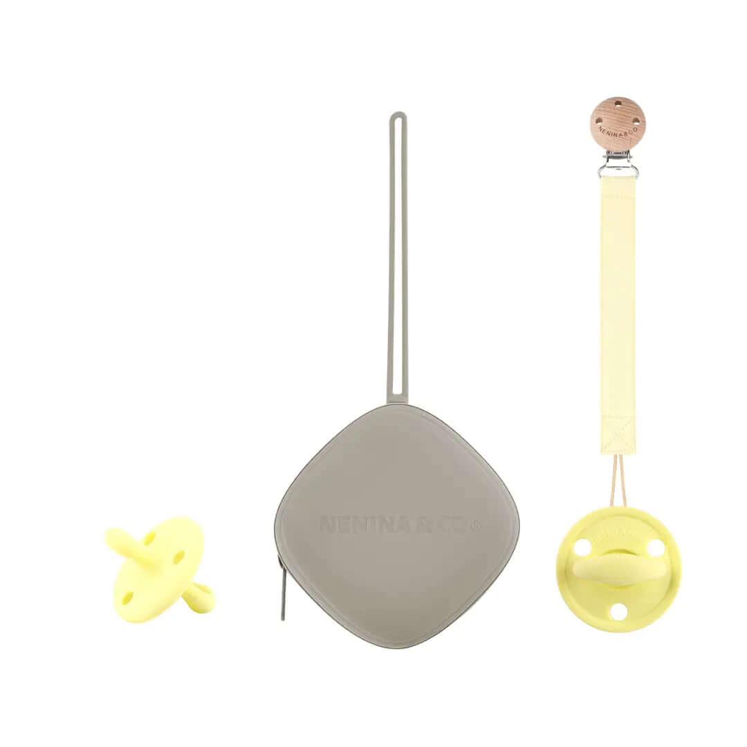 PACK 1 CHUPETERO + 1 CHUPETE DIAMOND + 1 GUARDACHUPETE NENINA & CO