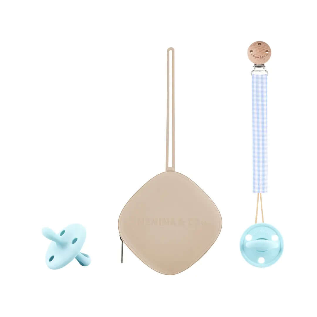 PACK 1 CHUPETERO + 1 CHUPETE DIAMOND + 1 GUARDACHUPETE NENINA & CO