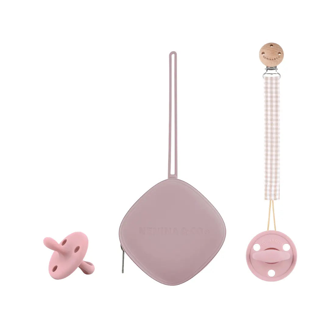 PACK 1 CHUPETERO + 1 CHUPETE DIAMOND + 1 GUARDACHUPETE NENINA & CO