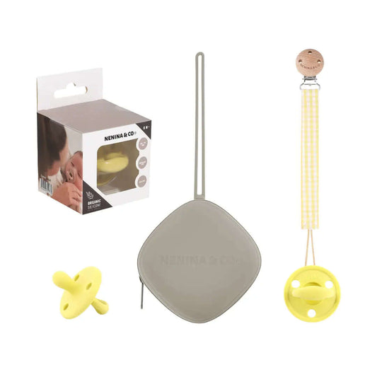 PACK 1 CHUPETERO + 1 CHUPETE CLÁSICO + 1 GUARDACHUPETE NENINA & CO