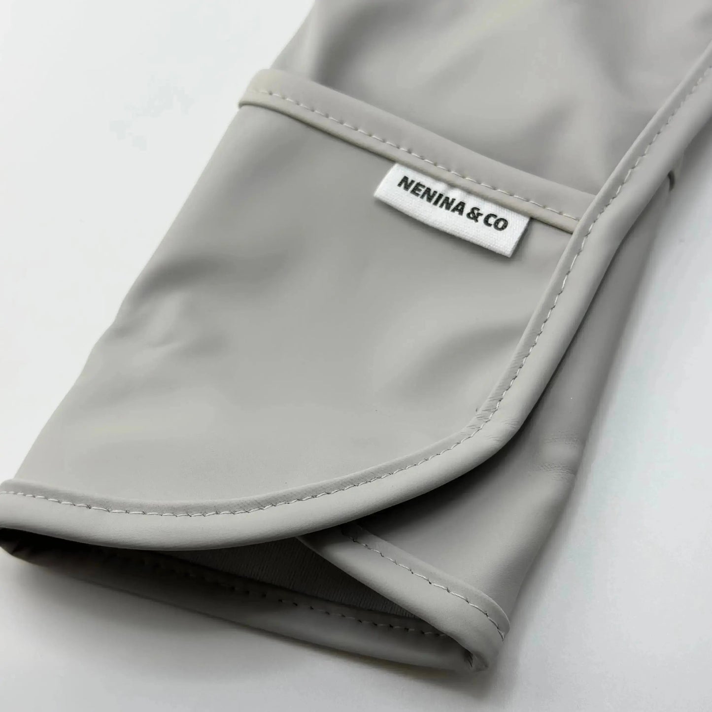 Pack 2 Baberos Mint + London Gray Nenina & Co