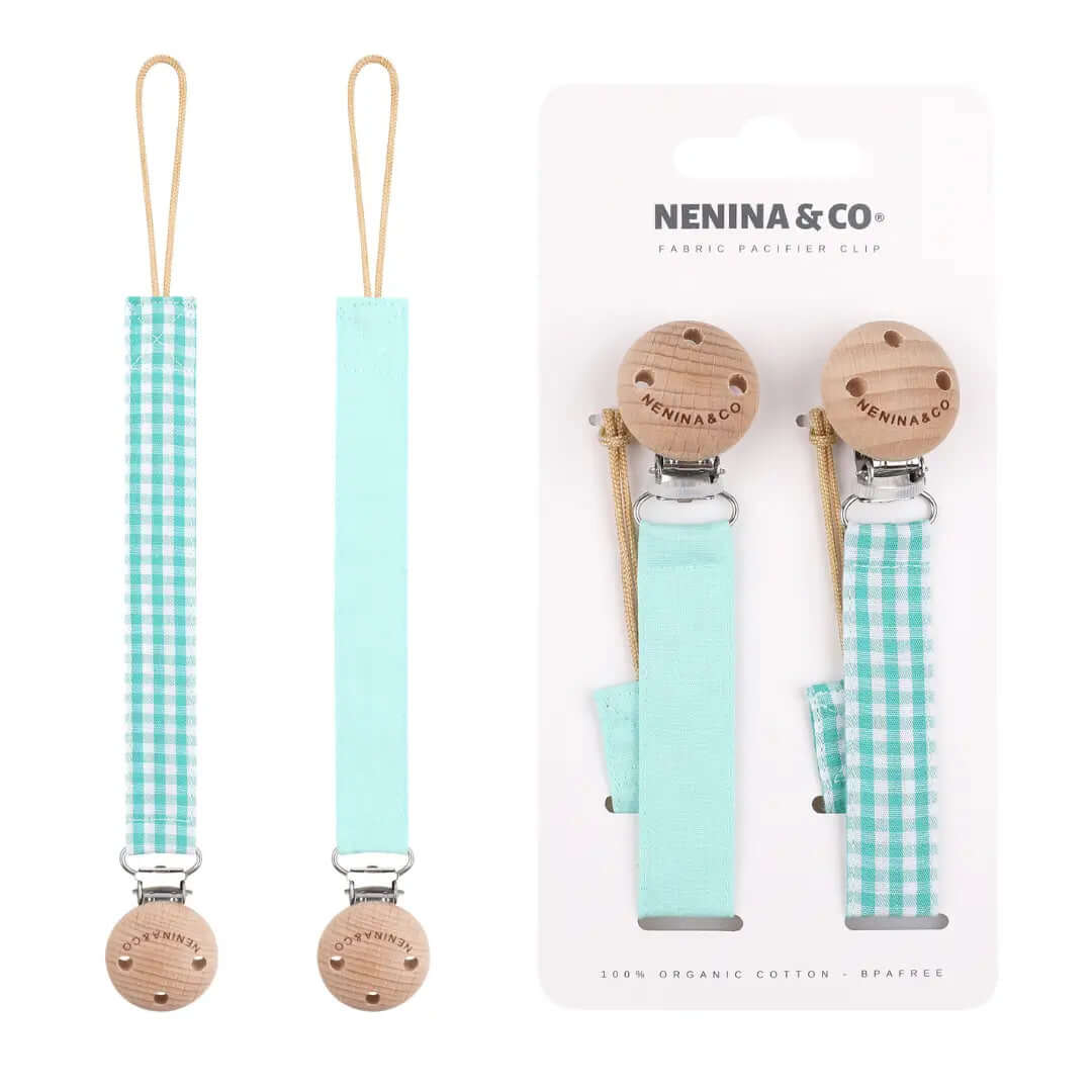 Pack 2 Chupeteros DIAMOND Mint + Vichi By Nenina & Co