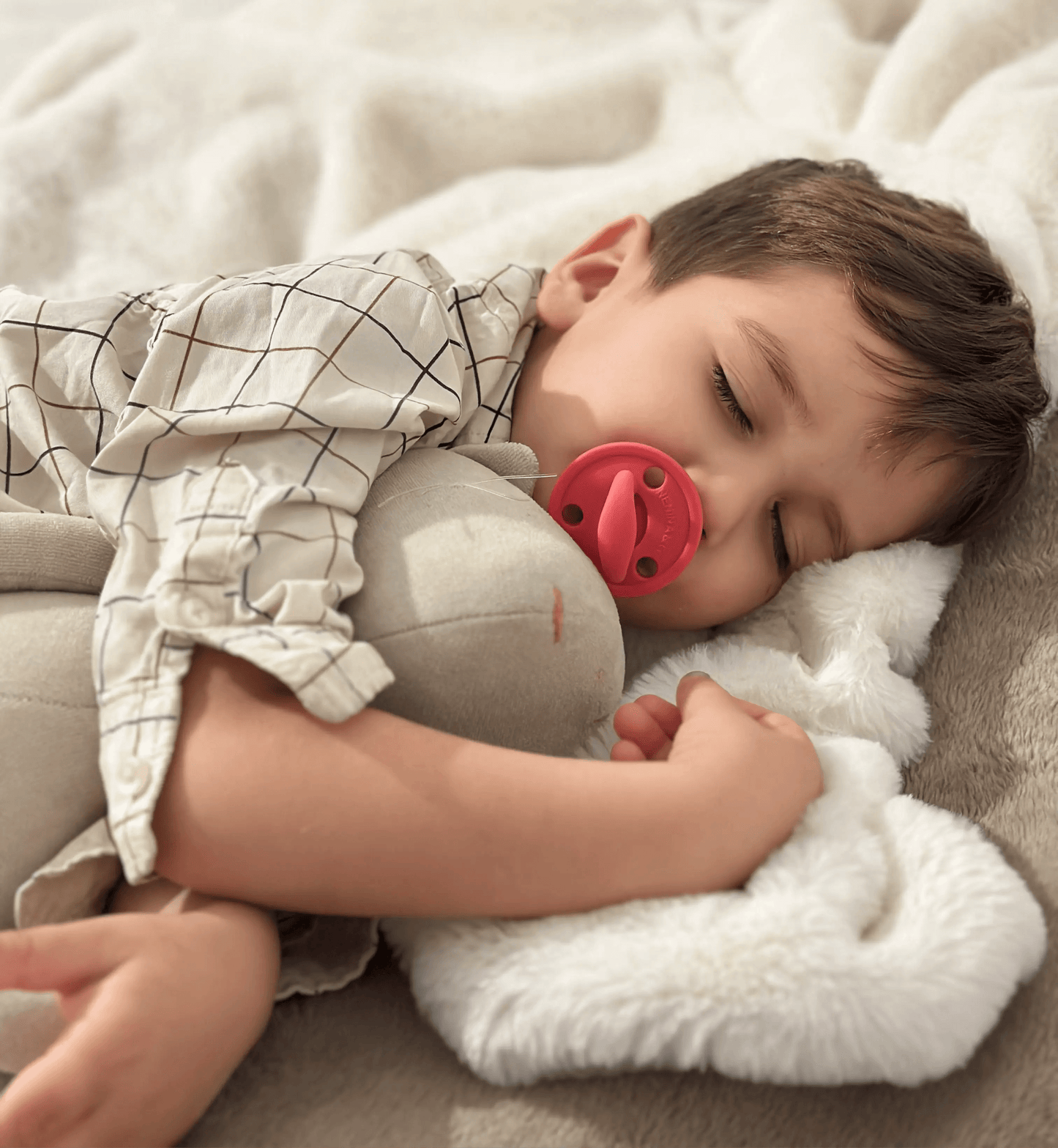 Pack 2 Chupeteros + 1 Chupete DIAMOND FS By Nenina & Co Rosa