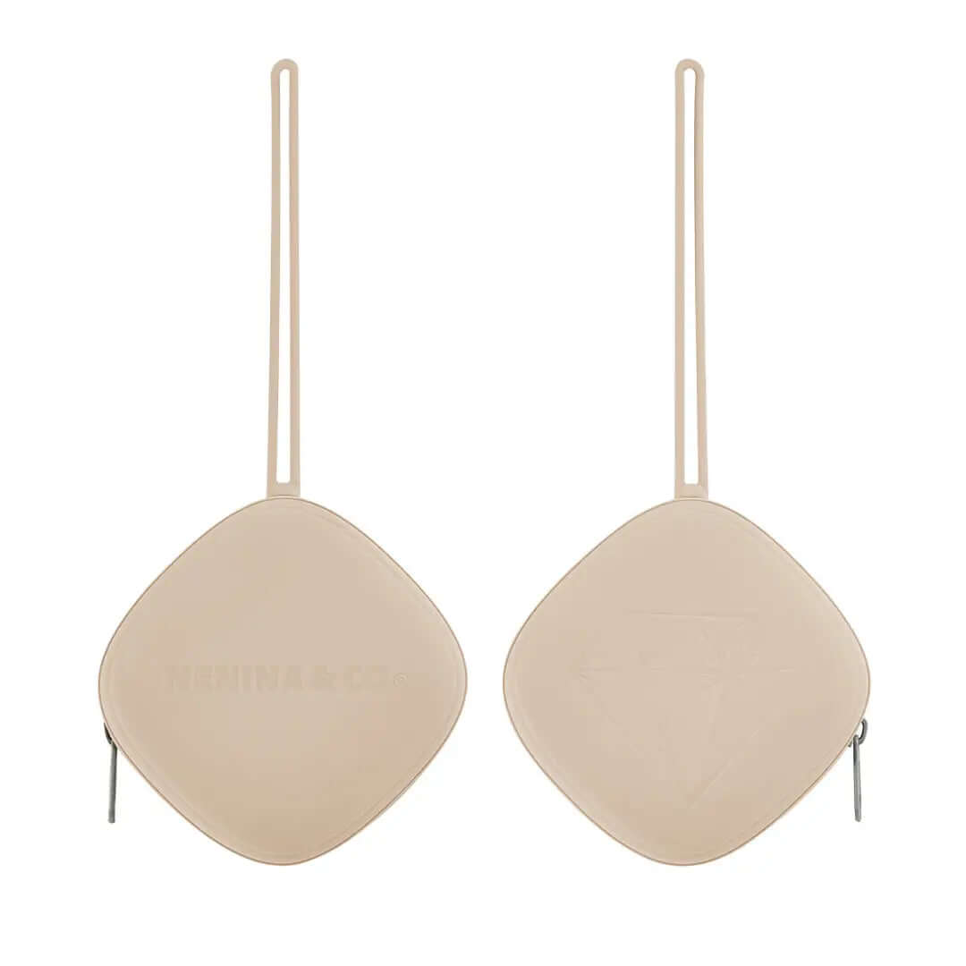 Kit Nenina & Co Amarillo + Celeste| 2 Chupetes + 2 Chupeteros + Guardachupete