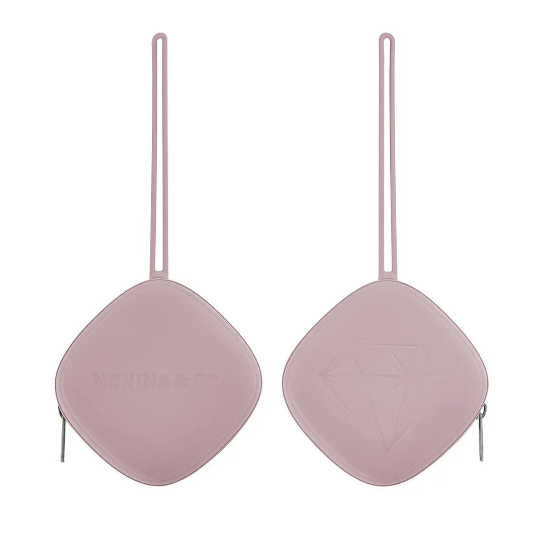 Kit Nenina & Co Rosa + Rosa chicle| 2 Chupetes + 2 Chupeteros + Guardachupete