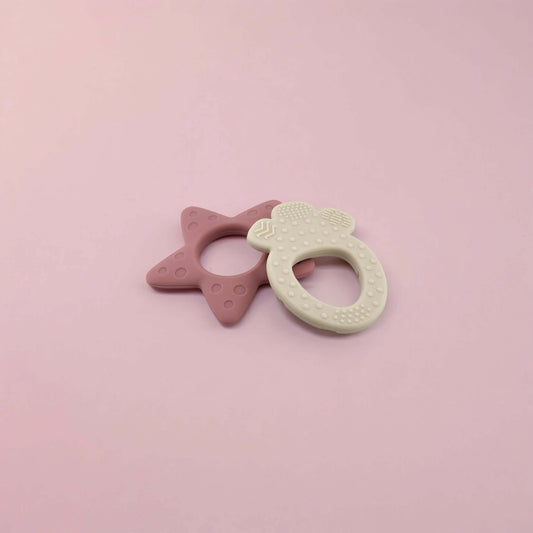 Pack 2 Mordedores Nenina & Co 100 % Silicona Orgánica