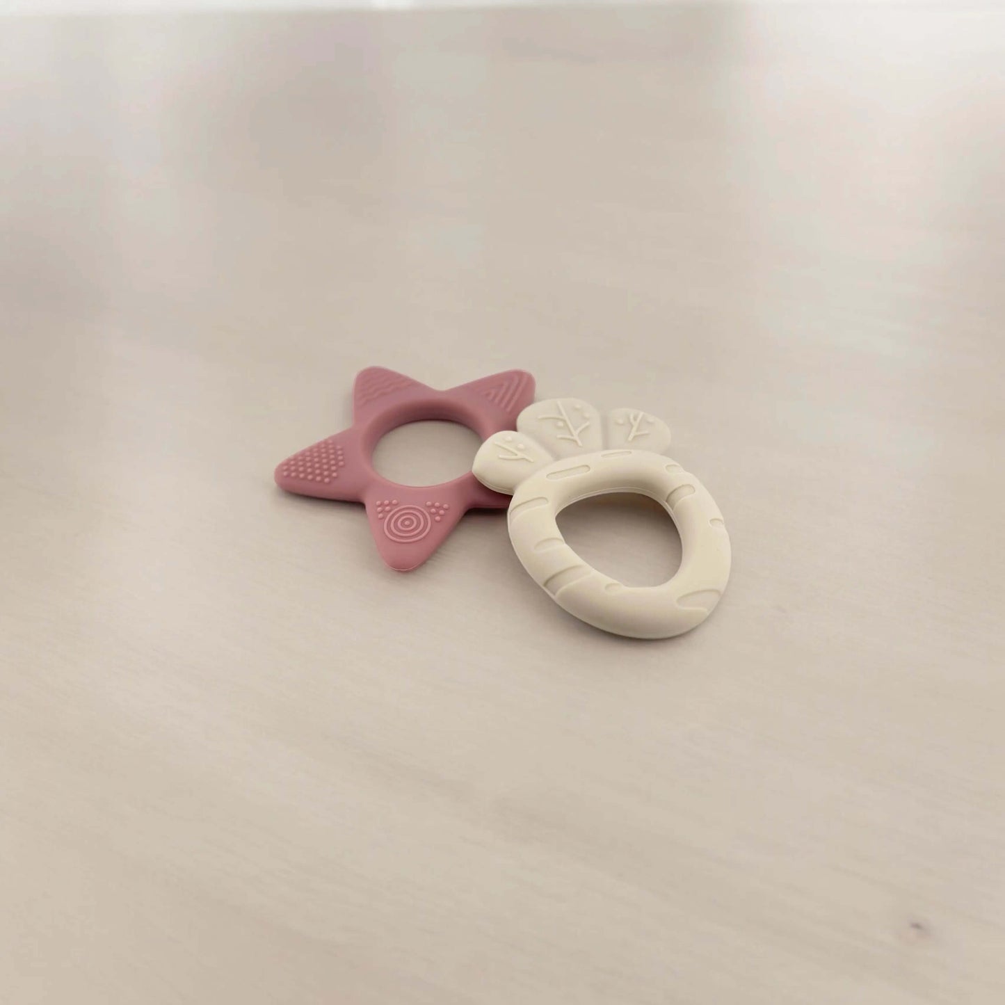 Pack 2 Mordedores Nenina & Co 100 % Silicona Orgánica