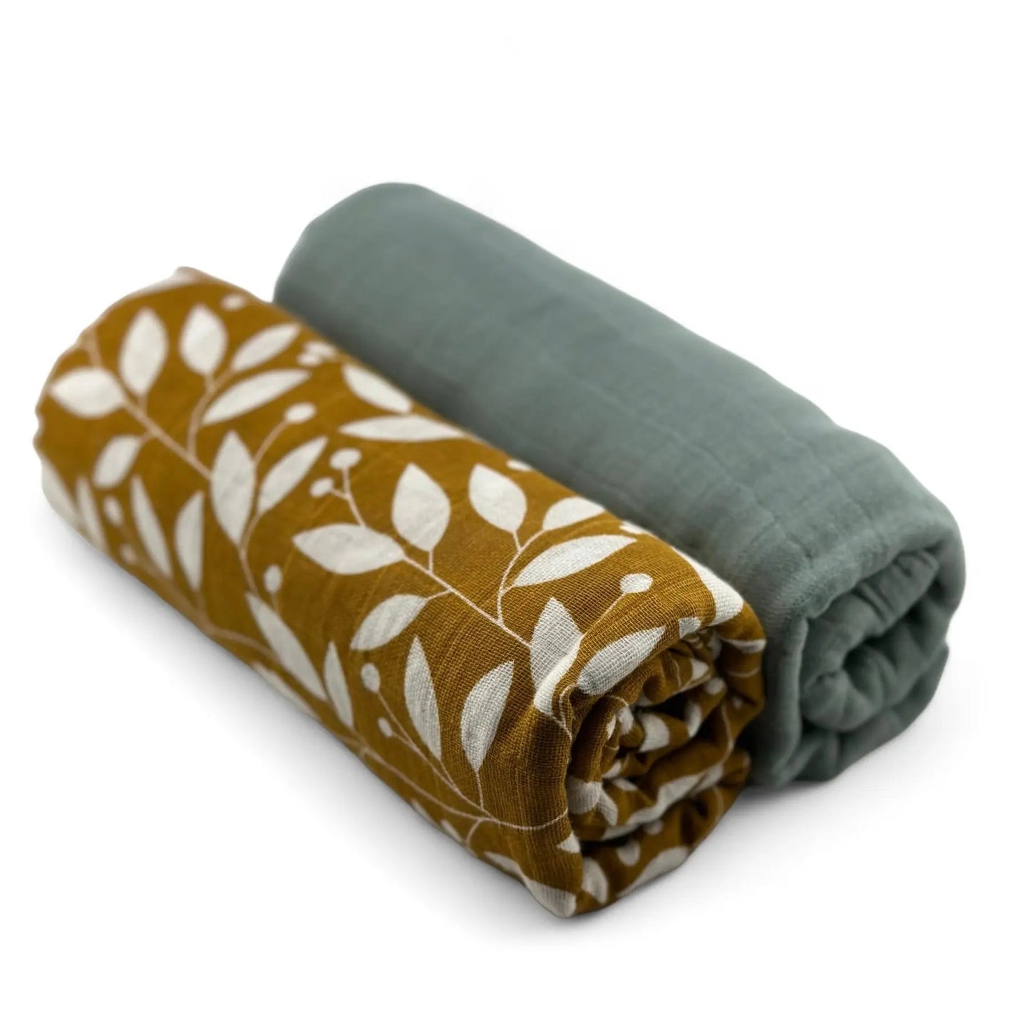 Pack 2 Muselinas Gris + Organic 70% Bamboo +30 % Algodón