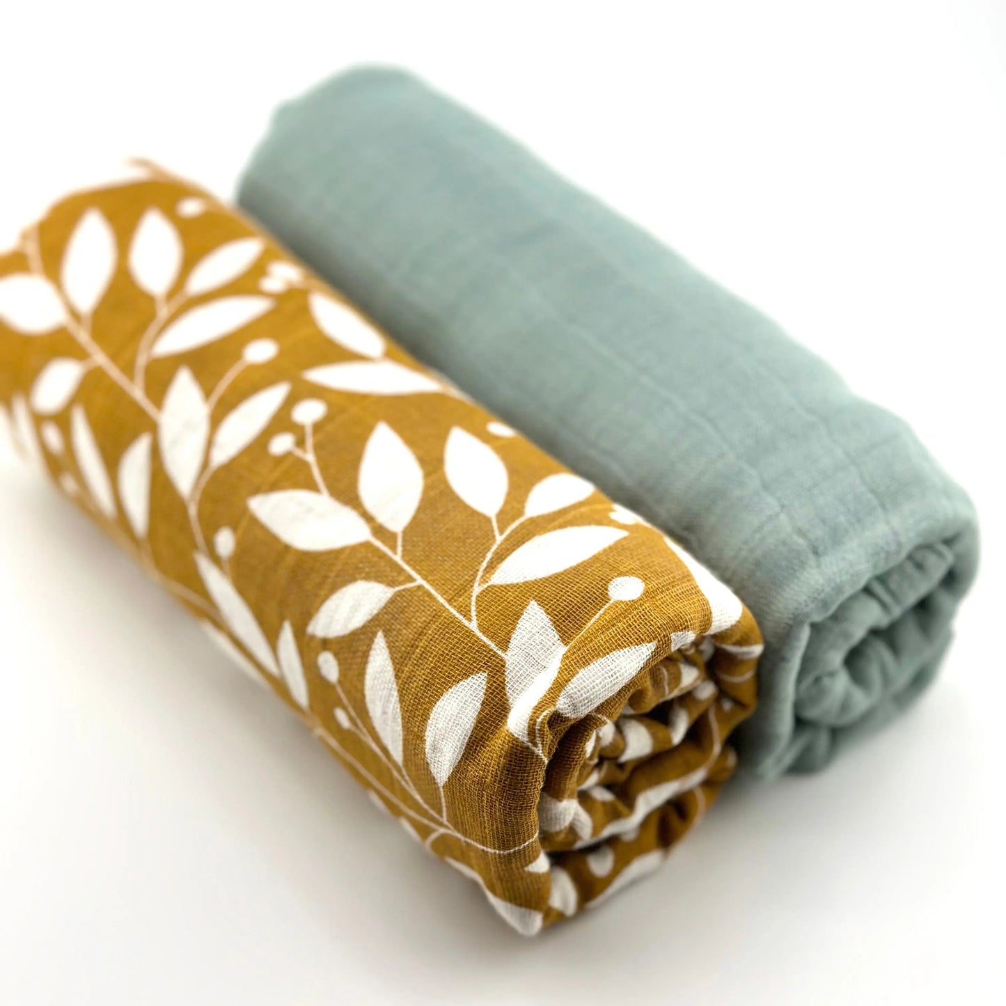 Pack 2 Muselinas Gris + Organic 70% Bamboo +30 % Algodón