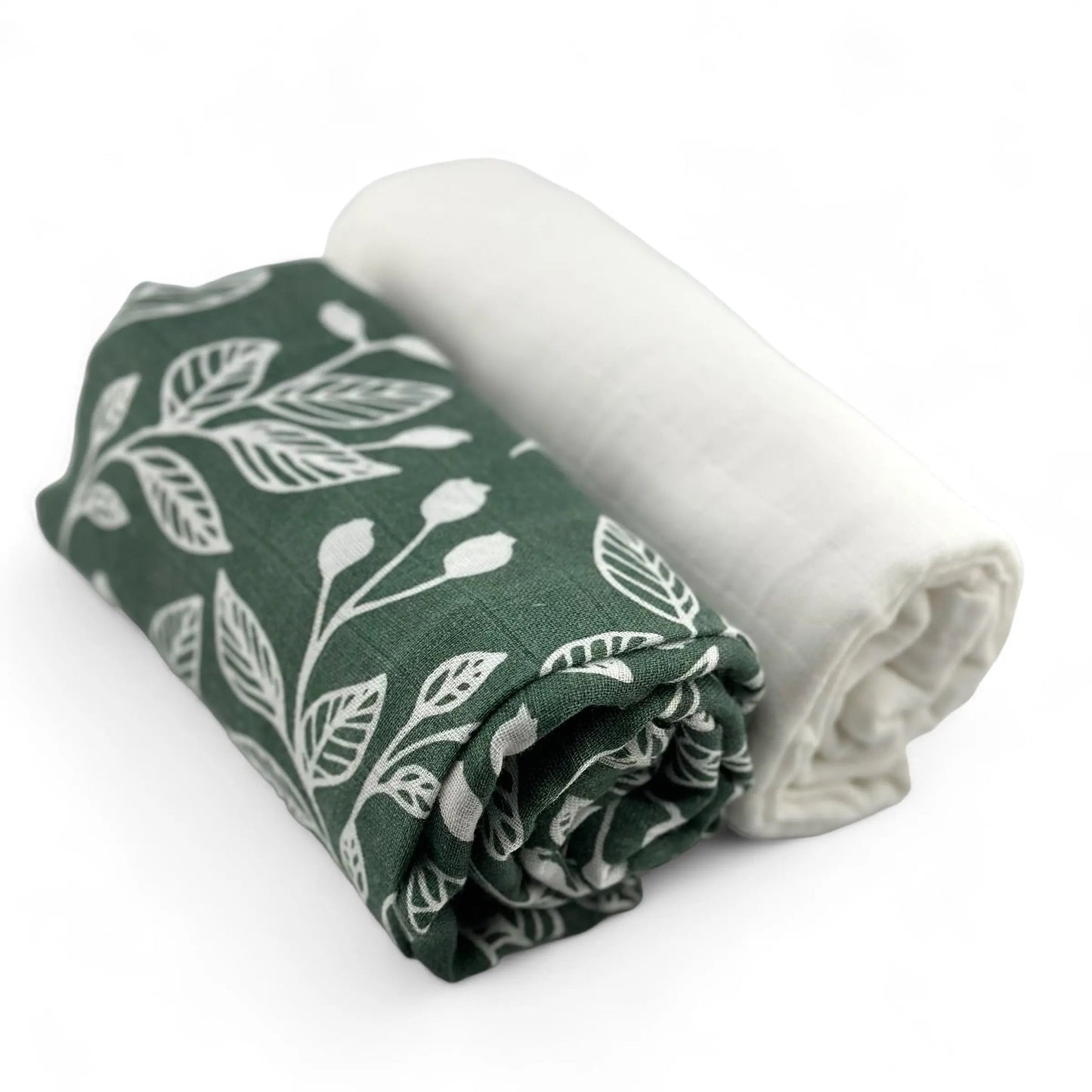 Pack 2 Muselinas Natural + White 70% Bamboo +30 % Algodón Nenina & Co