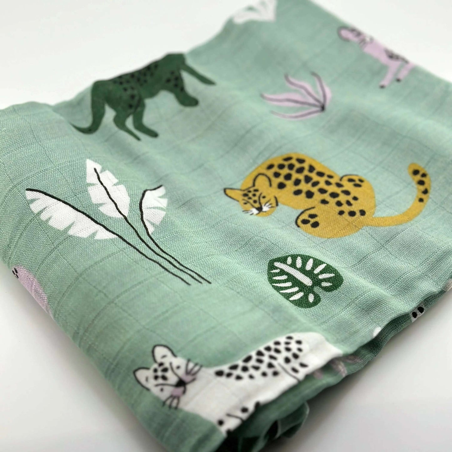 Pack 2 Muselinas Tigre + White  70% Bamboo +30 % Algodón Nenina & Co