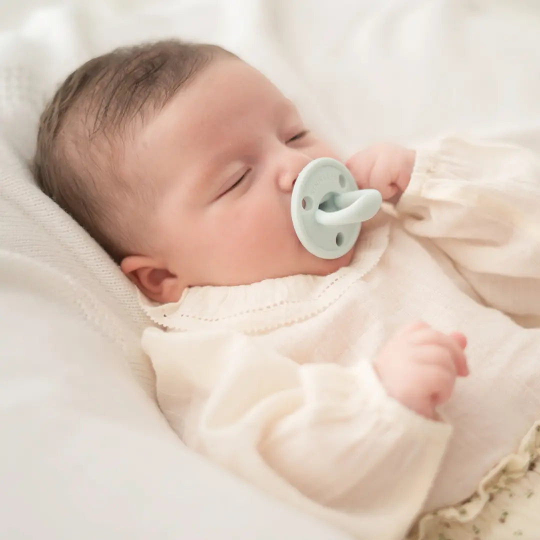 Pack 2 chupetes + Pack 2 chupeteros Azul y Celeste  DIAMOND By Nenina & Co