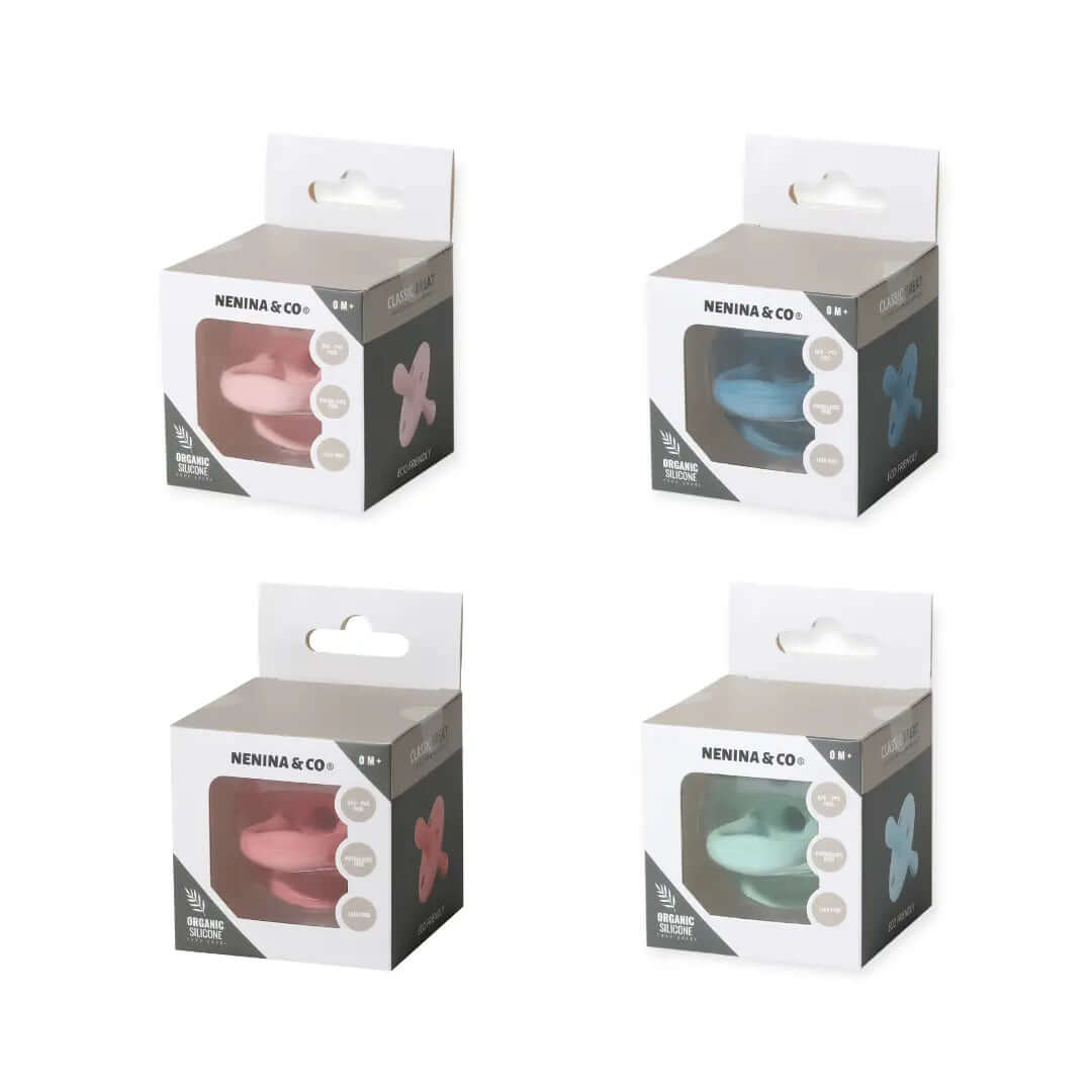 Pack 4 Chupetes CLÁSICOS Nenina & Co